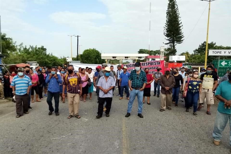 La organización anunció un plantón indefinido a partir del lunes 16 de noviembre