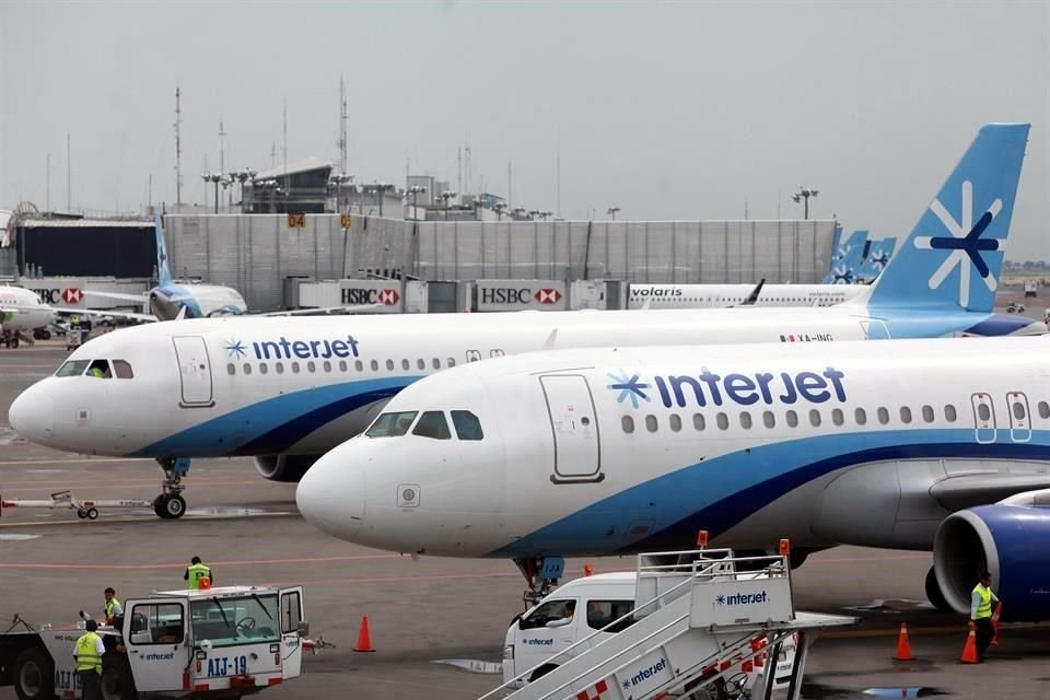 Interjet dejó de dar servicio en las oficinas que tenía en Colombia y Costa Rica.
