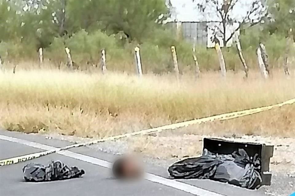 Las autoridades no han precisado si se trata de uno o dos cuerpos los hallados esta mañana afuera del Rancho Fandanguillo.