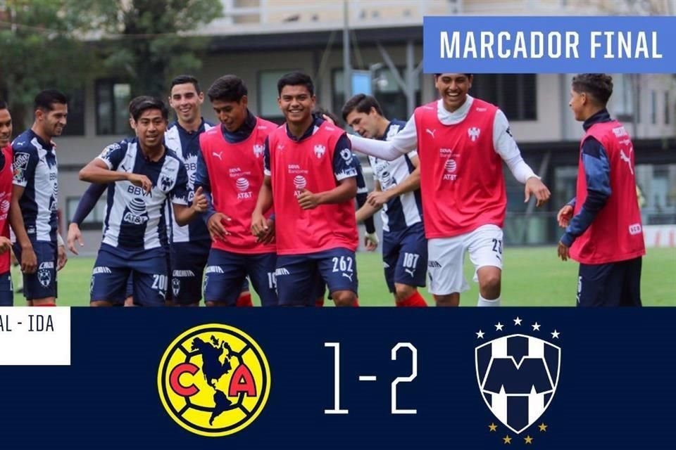 Los Rayados superaron 2-1 al América en Coapa.