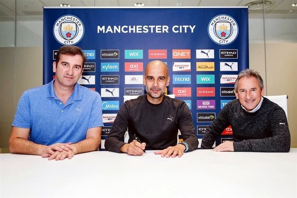 A Guardiola sólo le falta ganar la Champions League con el Manchester City.