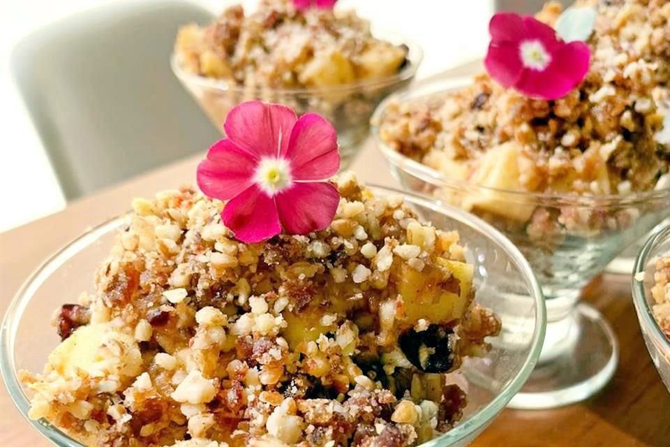 Crumble de manzana