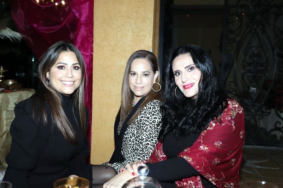Glenda Silva, Adriana Guerra y Rocío Garza Padilla