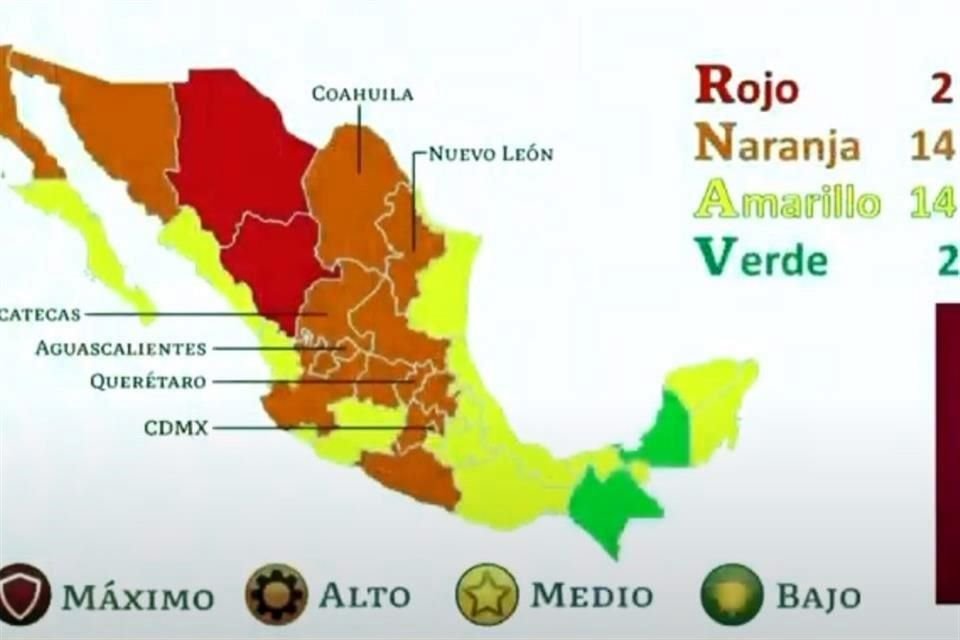 Chiapas se sumó al semáforo verde.
