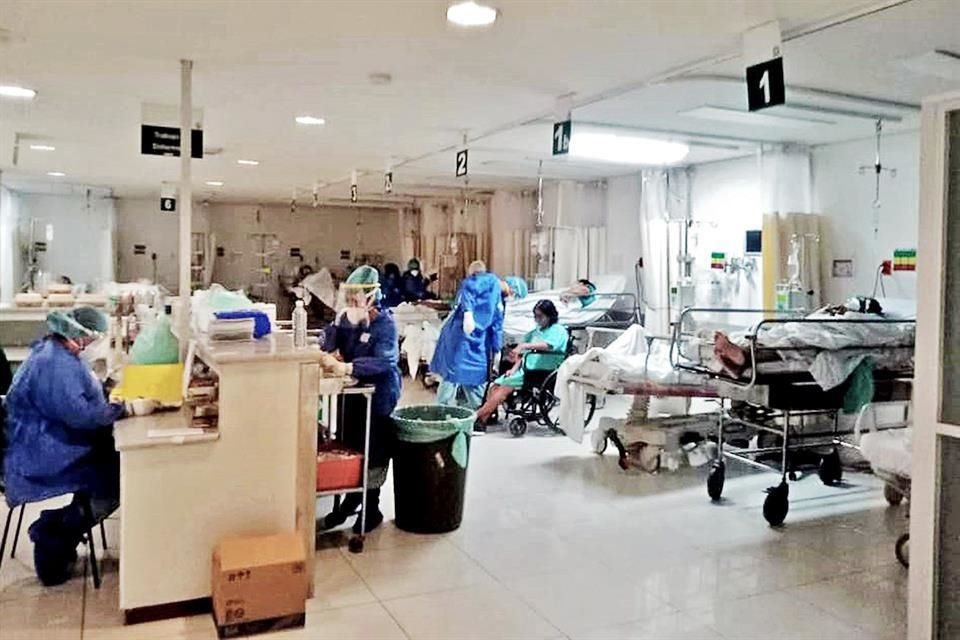 El Hospital General de Zona 1 del IMSS, en Aguascalientes, reporta una alza en los ingresos por Covid-19.