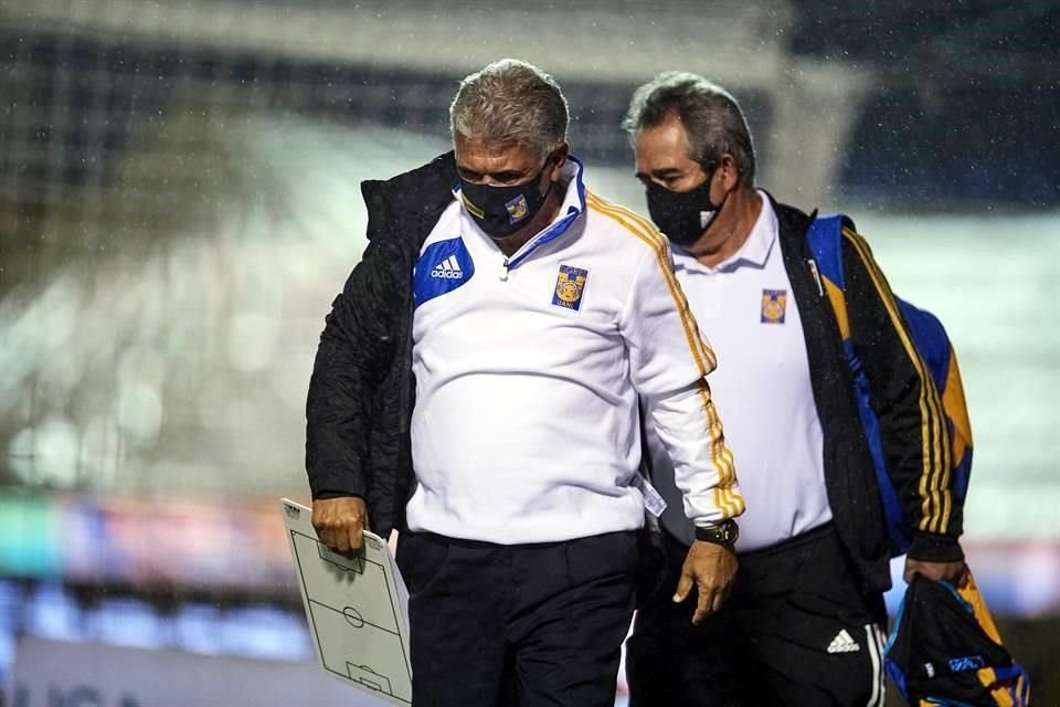 Ricardo Ferretti se mostró contento y recordó la marca de Tigres en Liguillas.