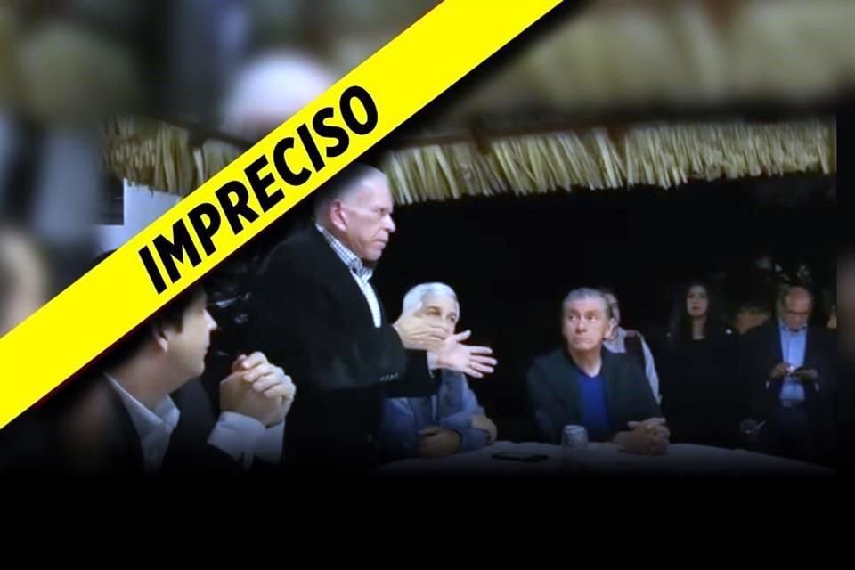 El video fue difundido en diciembre de 2017.