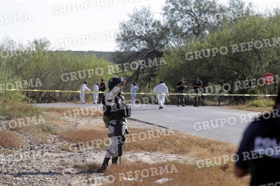 Presuntamente en ese sitio, un grupo de hombres armados con vehículos con blindaje 'artesanal' atacó a elementos de Seguridad Pública y al menos tres personas murieron.
