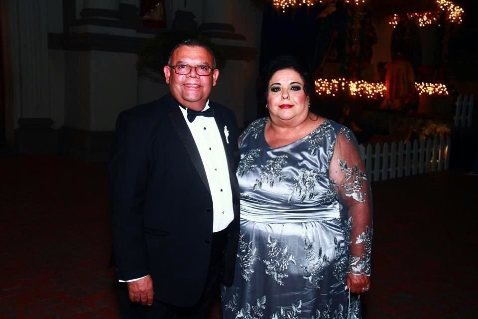 Hernán Sáenz Quiroga y Jovita Isabel Vázquez Moreno