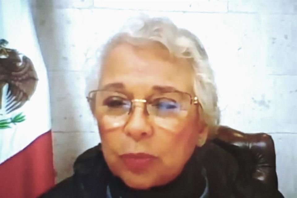 Olga Sánchez Cordero, titular de la Segob.