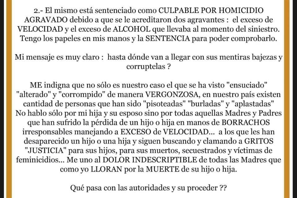 Carta de Martha Álvarez-Ugena.
