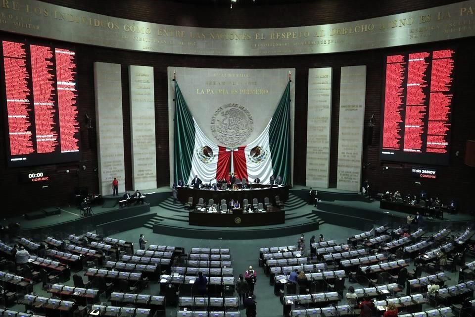 La Cámara de Diputados sesiona este jueves a partir de las 11:00 horas.