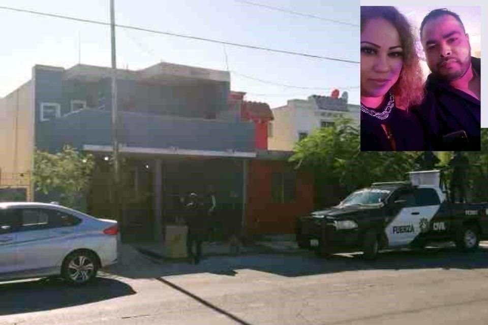 Elizabeth Cantú y su esposo Raúl José Ollivary fueron asesinados afuera de su casa, en la Colonia Real de Palmas.