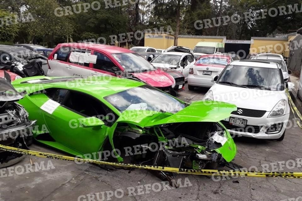Ambos autos fueron trasladados a la Agencia del Ministerio Público de la Alcaldía de Miguel Hidalgo.