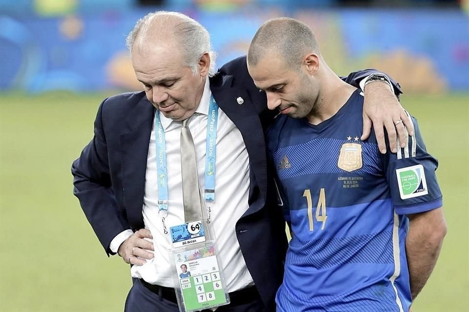 Sabella fue subcampeón del mundo en 2014 con Argentina.