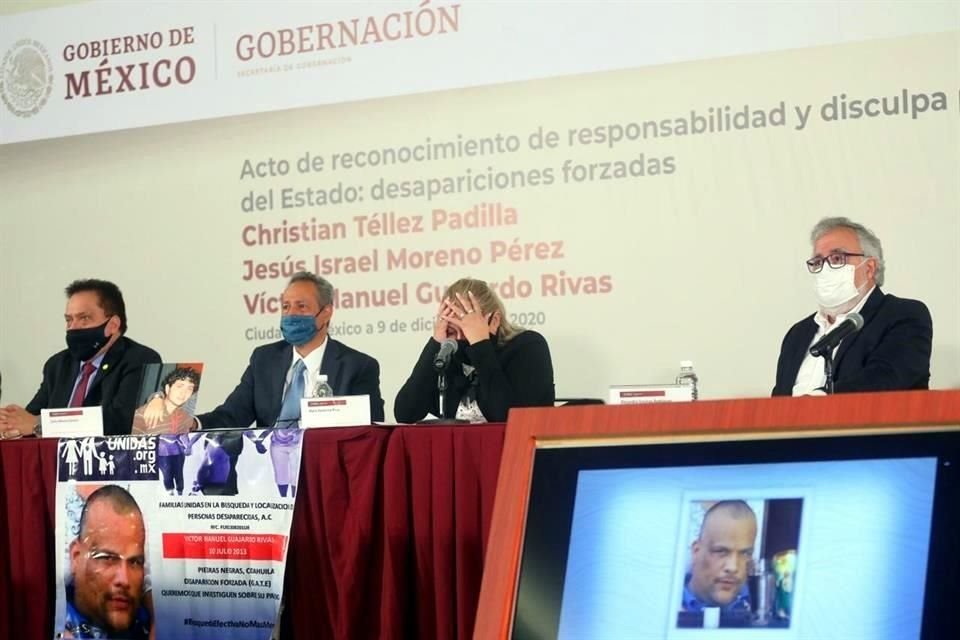 El acto fue realizado en la Secretaría de Gobernación.