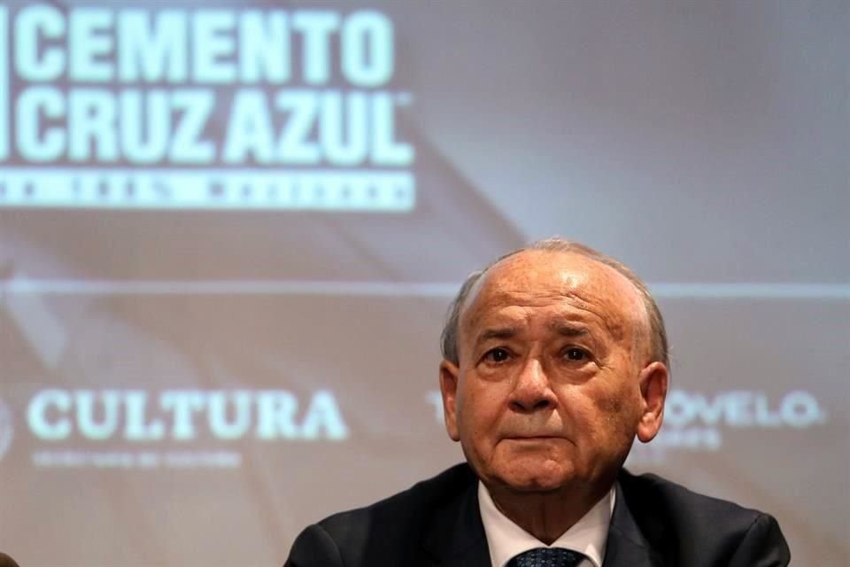 Billy Álvarez, ex director de la Cooperativa Cruz Azul.