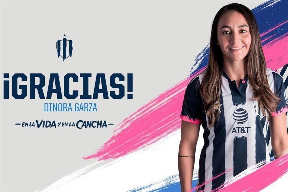 Dinora Garza es nueva jugadora de Pumas Femenil.
