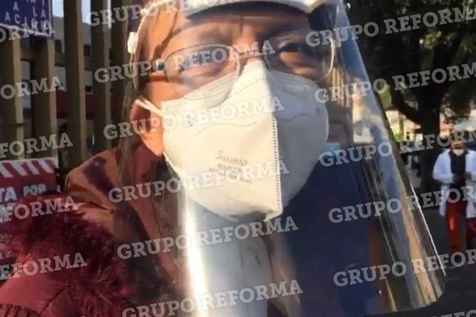 María Irene Ramírez, primera enfermera en recibir la vacuna contra el Covid-19.