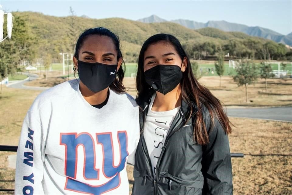 Andrea Sánchez y Nicole Pérez ya conocieron las instalaciones de El Barrial.