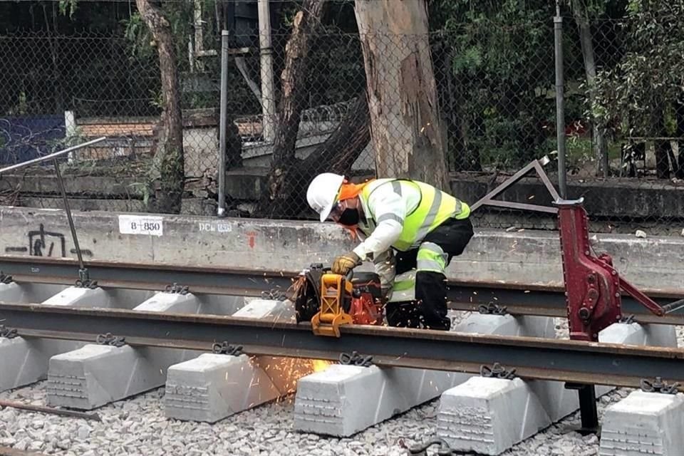 Los trabajos empezaron el 8 de mayo de 2020.