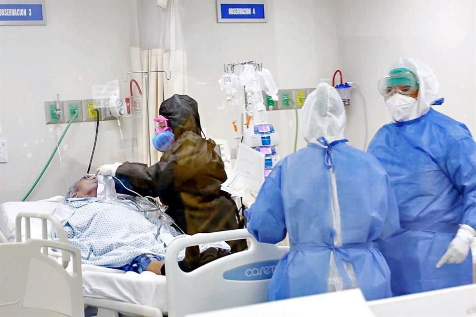 Las hospitalizaciones por Covid y los pacientes intubados llegaron a cifras récord en los últimos 14 días y en lo que va de la pandemia.