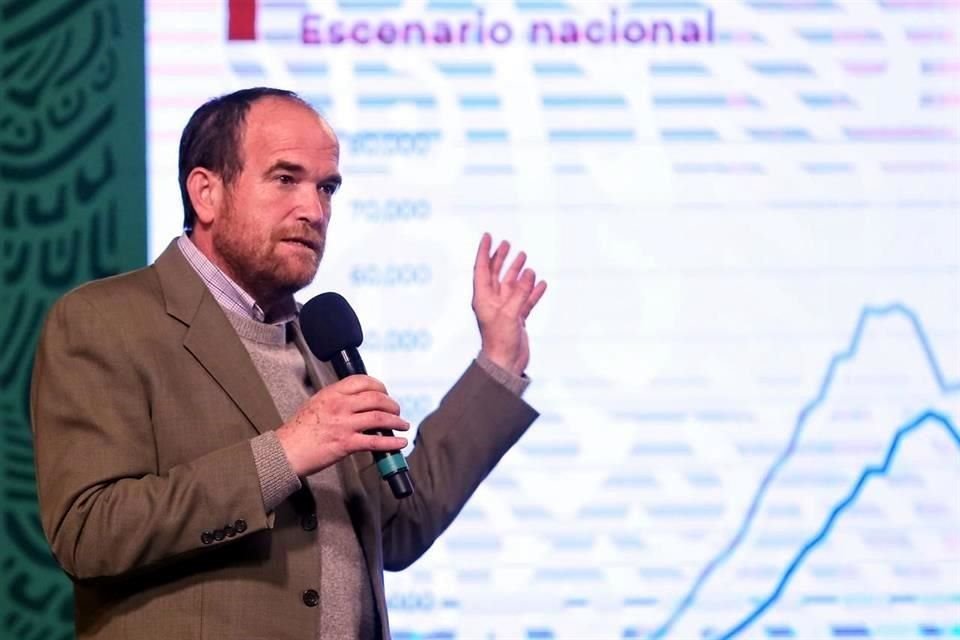 Ruy López Ridaura, director general del Centro Nacional de Programas Preventivos y Control de Enfermedades.