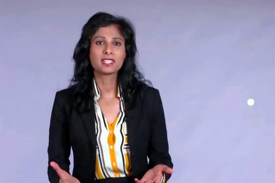 Gita Gopinath, principal economista del FMI.