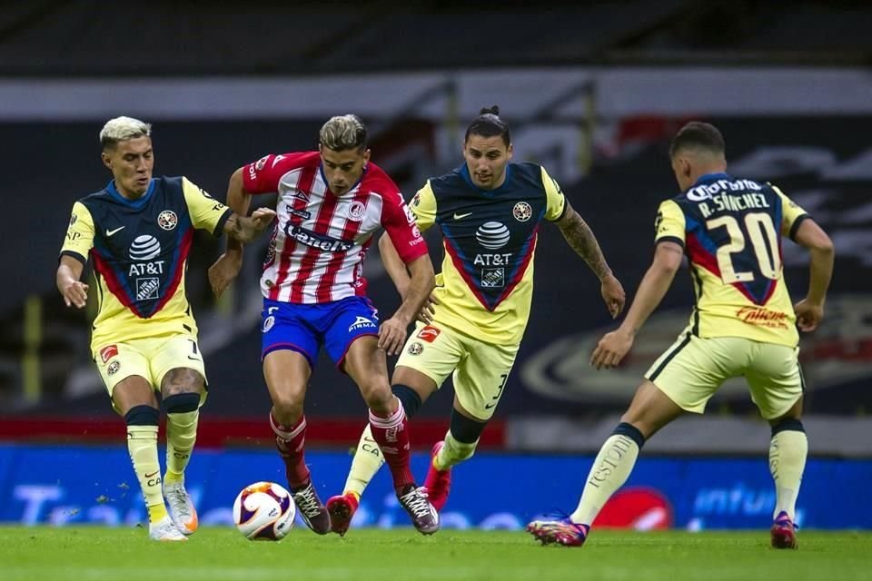 América batalló con el San Luis.