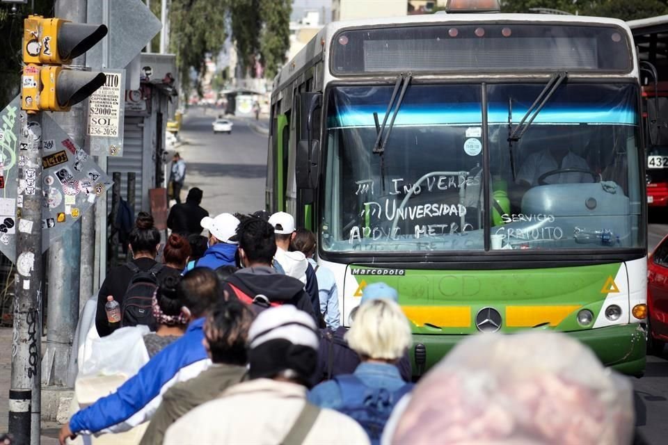 'El objetivo (es) brindar a la ciudadanía información oportuna sobre los procesos de planeación y diseño de las contrataciones y adquisiciones de unidades de transporte público para la Red de Movilidad Integrada de la Ciudad', informó Semovi. 