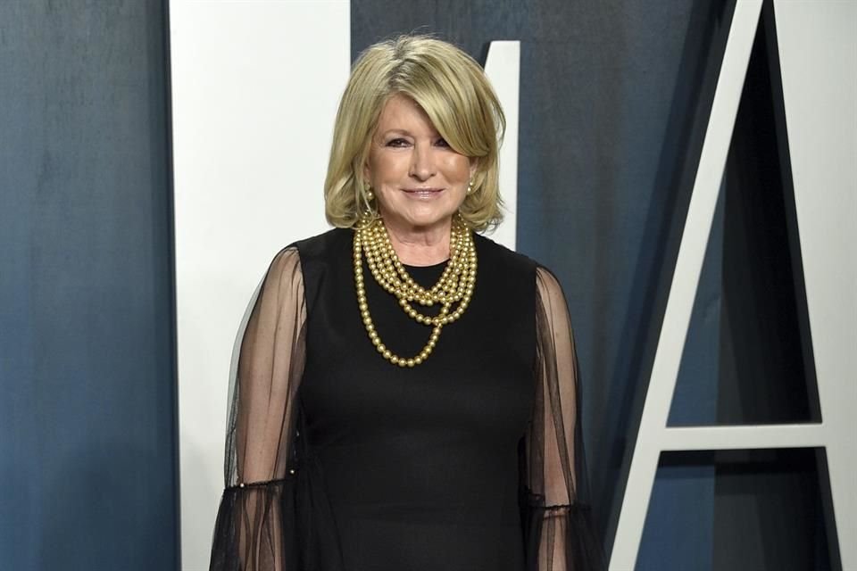 Martha Stewart recibió el lunes la vacuna contra el coronavirus en un hospital de Nueva York.