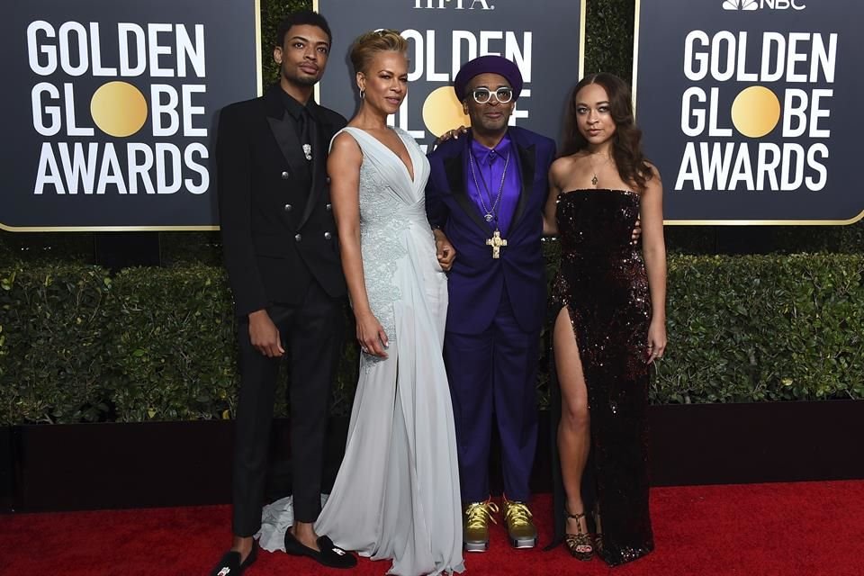 Jackson y Stachel Lee, hijos de Spike Lee y Tonya Lee Lewis, fuer elegidos como embajadores de los Globos de Oro 2021.