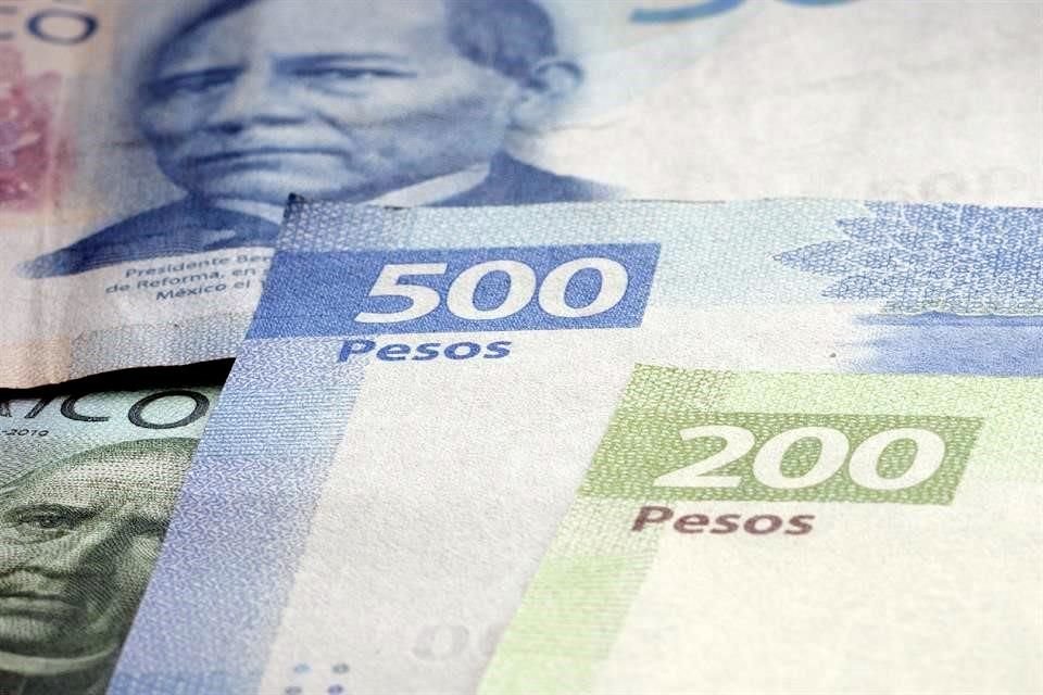 Pesos mexicanos, divisa, billetes.