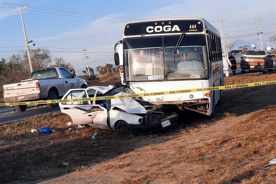 De madrugada salieron de la Colonia Privadas de Santa Clara, ubicada al sur de la carretera, y trataron de incorporarse a la ruta hacia al poniente.