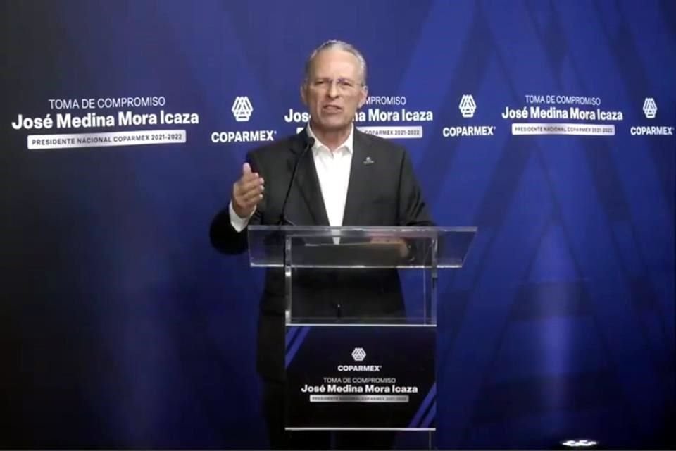 'Vemos con preocupación la desbordada inseguridad en varios estados de la República', dijo el líder de Coparmex.