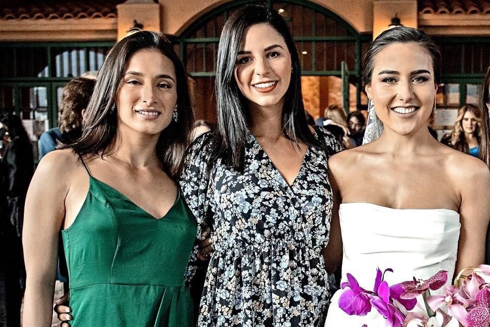 Vale Issasi, Ale de la Garza y la novia