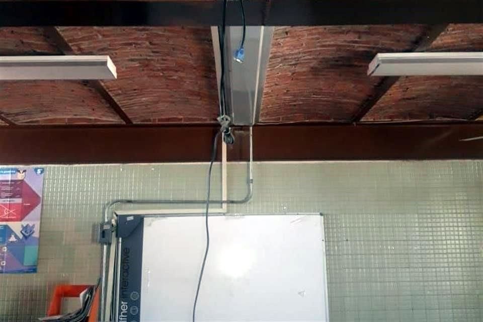 En la mayoría de los planteles se da el robo de cableado.