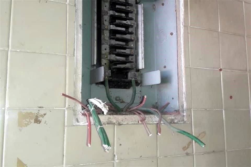 En la mayoría de los planteles se da el robo de cableado.