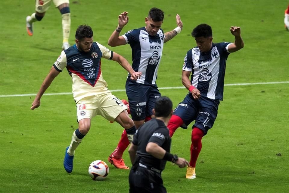 Las Águilas no pueden en Monterrey.