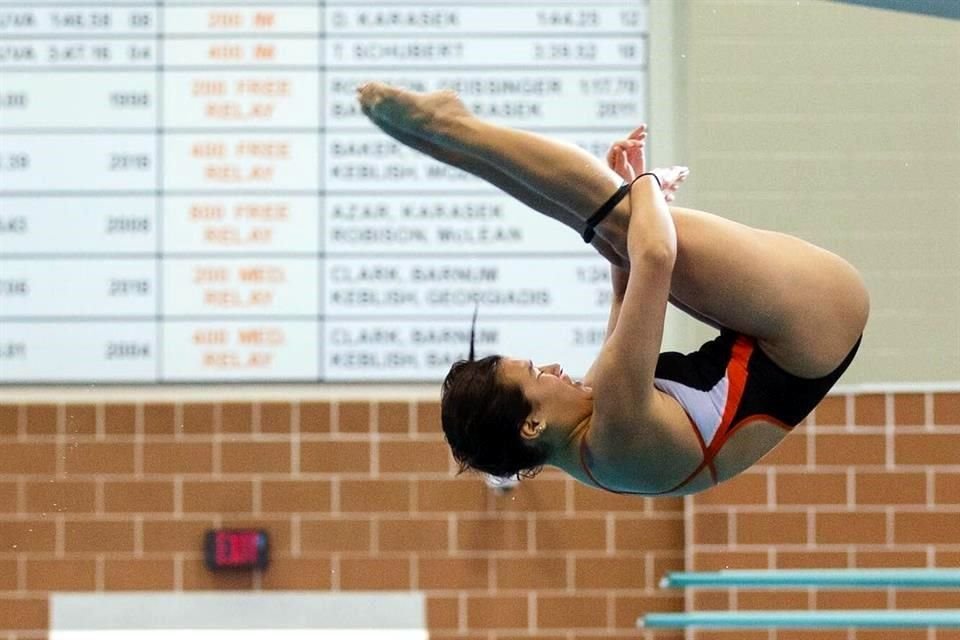 Ana Celaya venció en su duelo ante la Universidad de Georgia.