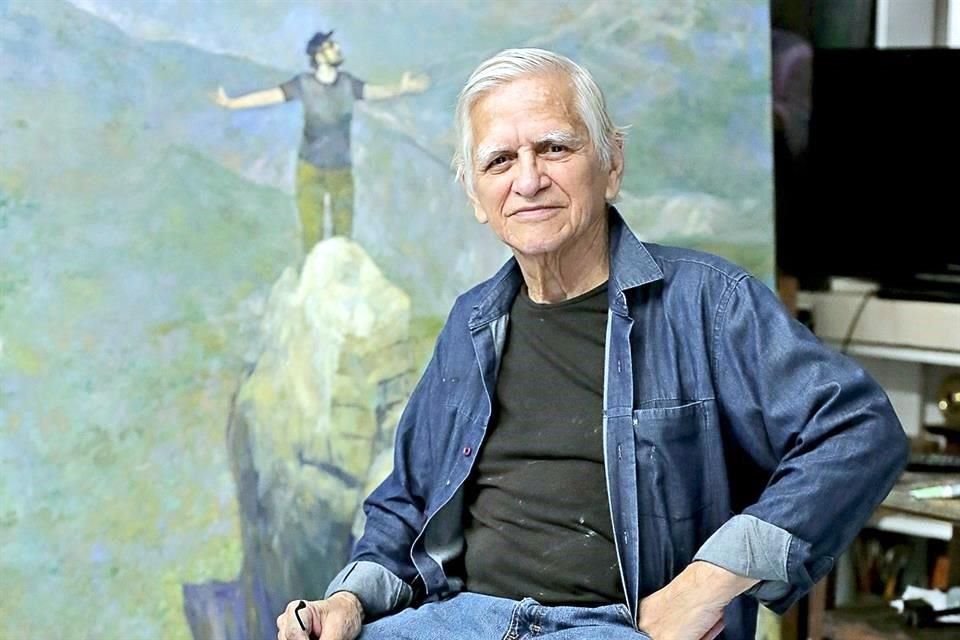 Héctor Carrizosa, pintor.