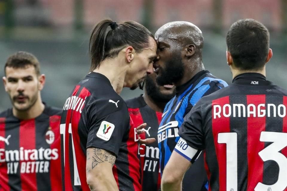 Zlatan y Romelu se enfrascaron en una rencilla frente con frente en su partido del fin de semana.