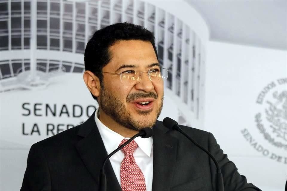 El senador por Morena, Martí Batres.