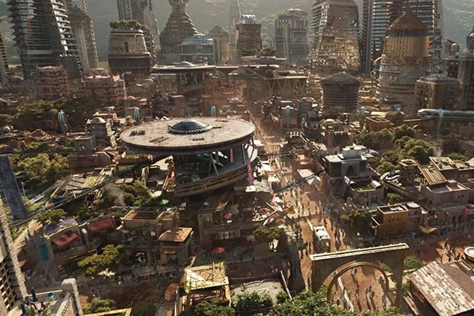 La ciudad ficticia de Wakanda se encuentra en África, según se explicó en el filme.