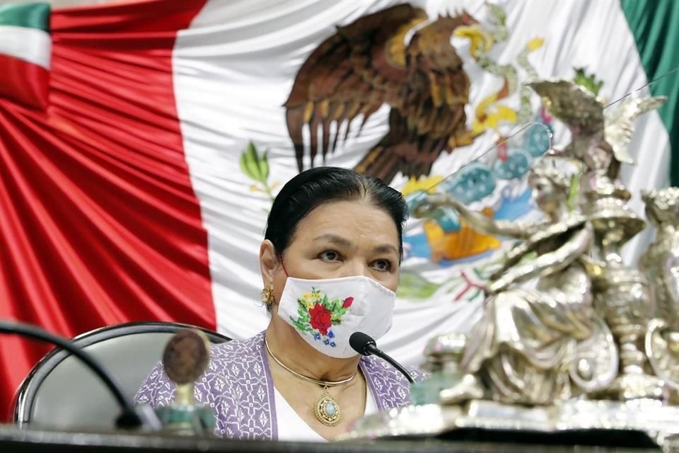 La diputada federal priista Dulce María Sauri.