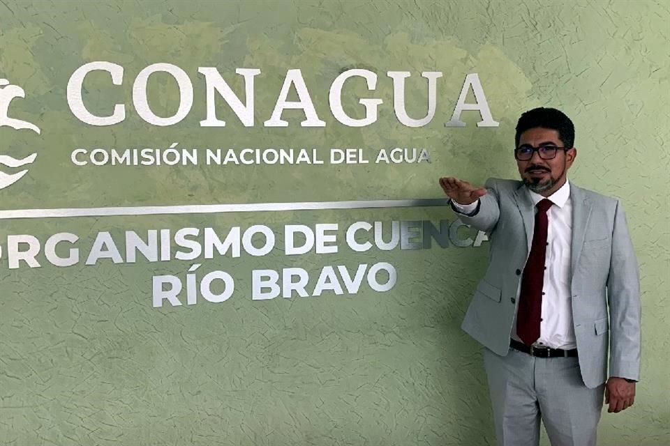 Luis Carlos Alatorre Cejudo es nuevo titular del Organismo de Cuenca de Río Bravo de Conagua, que incluye a Nuevo León.