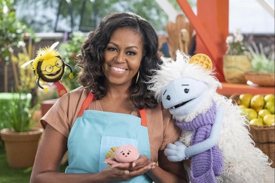 Michelle Obama, ex Primera Dama de Estados Unidos, tendrá un pograma en Netflix de cocina para niños.