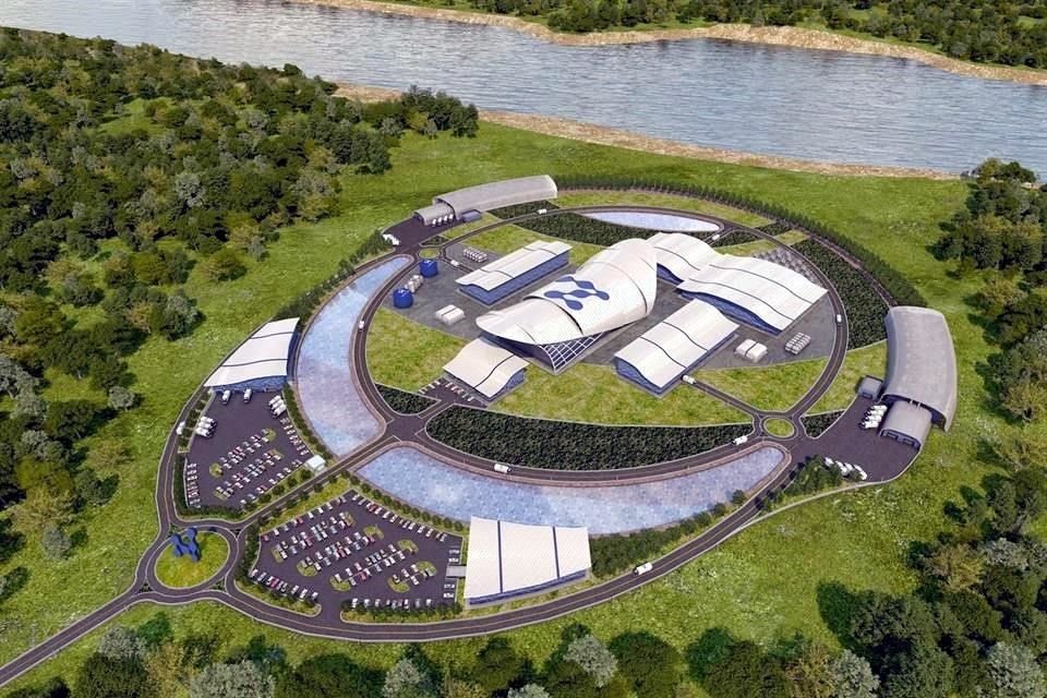 NuScale desarrolla su primer reactor modular pequeño comercial, vista del render, para empresas de servicios públicos en Utah.