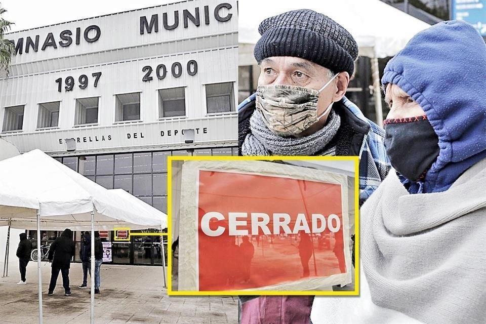 En Linares no se abrió el Gimnasio Municipal donde la vacunación debía empezar y decenas de adultos mayores que esperaron en el frío terminaron siendo plantados.