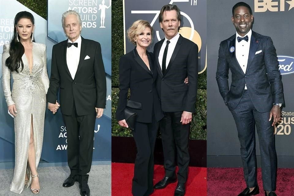 Catherine Zeta-Jones, Kevin Bacon y Michael Douglas, se suman como presentadores para la entrega del Globo de Oro que se realizará el 28 de febrero.